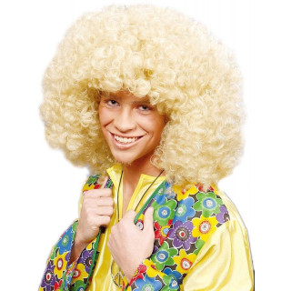 Parrucca super afro bionda
