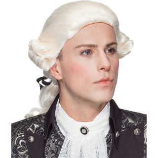 Parrucca uomo bianco cipria