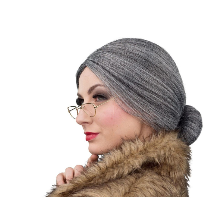 Parrucca vecchia nonnina