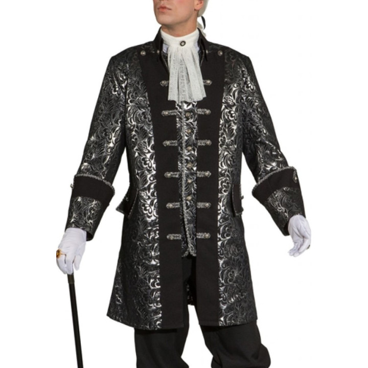 Redingote Casanova nero veneziano