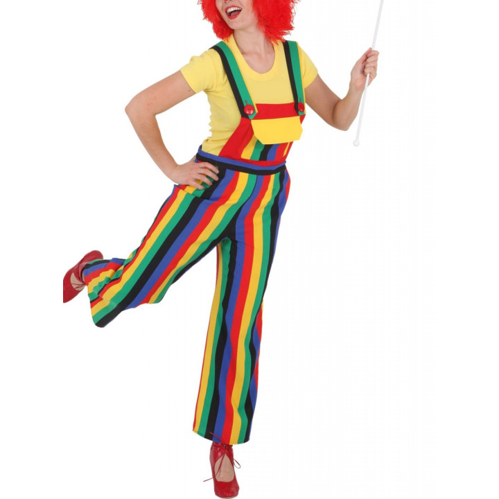 Salopette Multicolor Donna - Stile Vivace per Spettacoli e Svago
