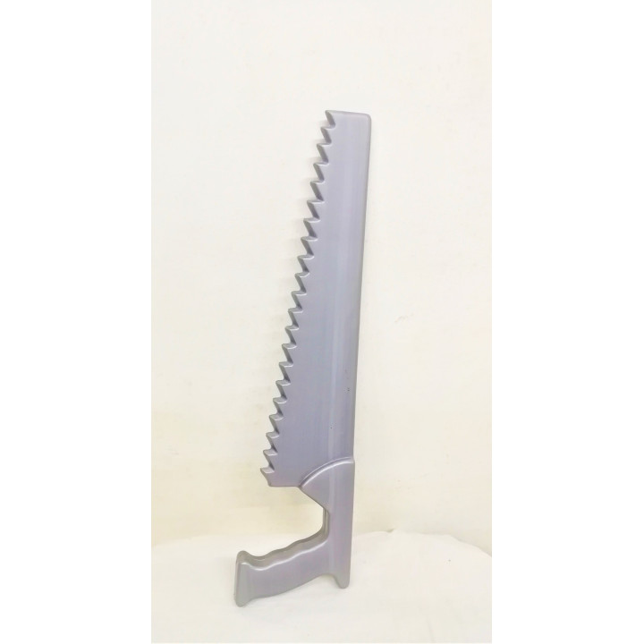 Sega metallizzata in plastica