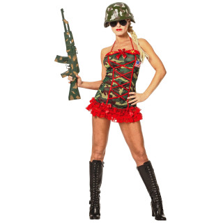 Sexy tubino mimetico