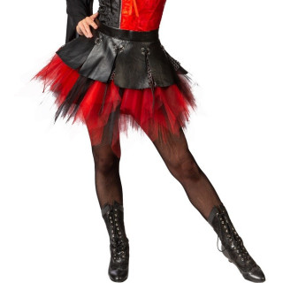 Sopragonna Similpelle Dark Borchiata – Ecopelle Nera per Look Rock