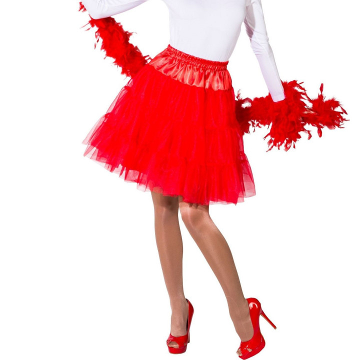 Sottogonna Rossa – Eleganza e Volume per Gonne e Abiti