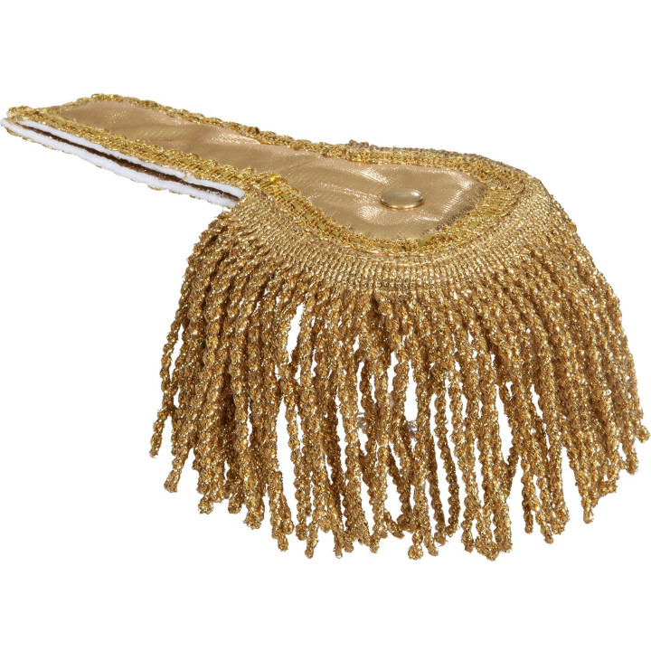 Spalline Gold con frange dorate