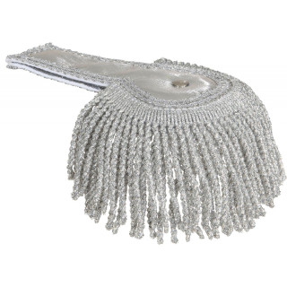 Spalline Silver con frange argento