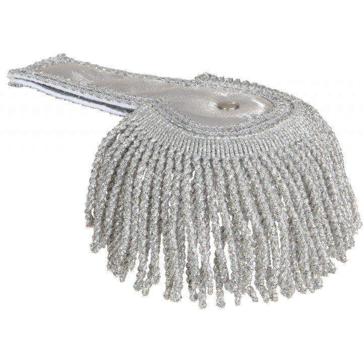 Spalline Silver con frange argento