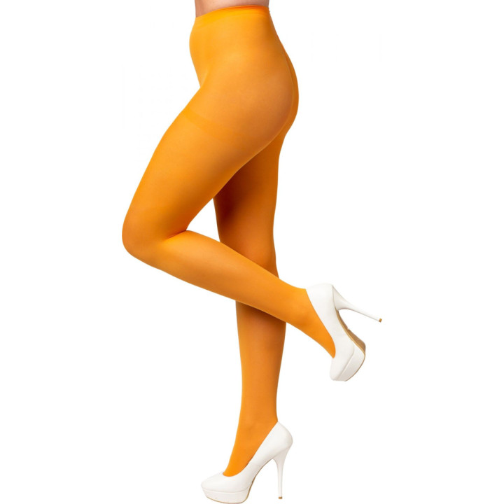 Calze collant arancioni