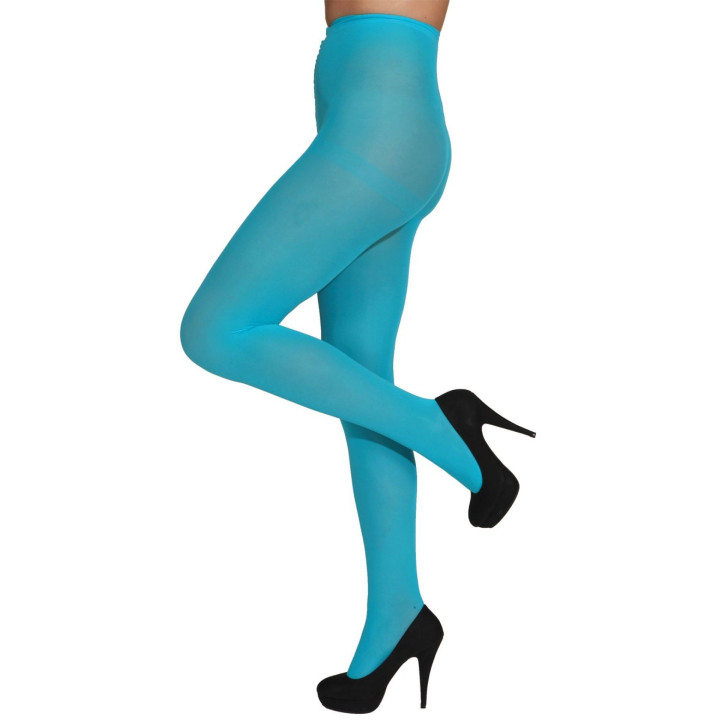 Calze collant azzurre