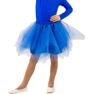Tutù Blu Elegante – Fascia Elastica e Tulle Morbido