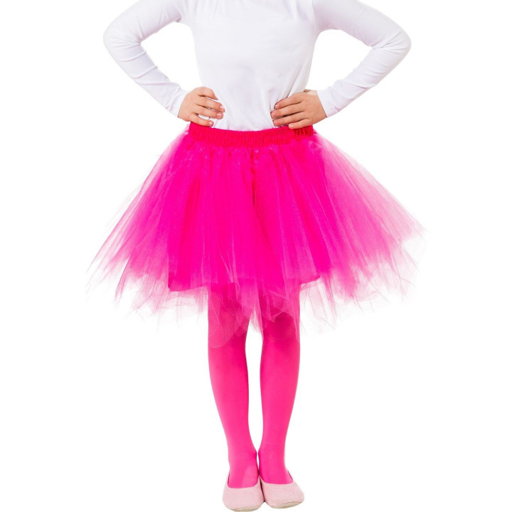 Tutù Fucsia Elegante – Fascia Elastica e Tulle Morbido