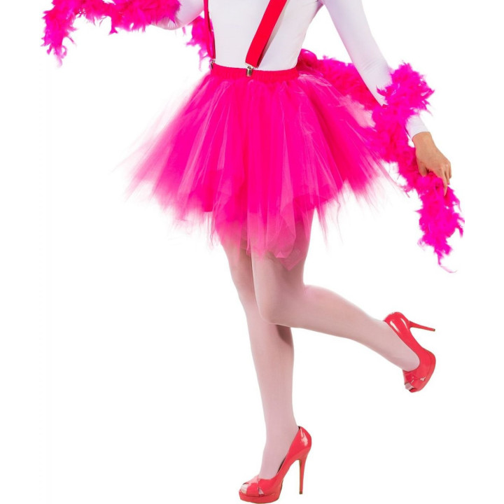 Tutù Fucsia Elegante – Fascia Elastica e Tulle Morbido