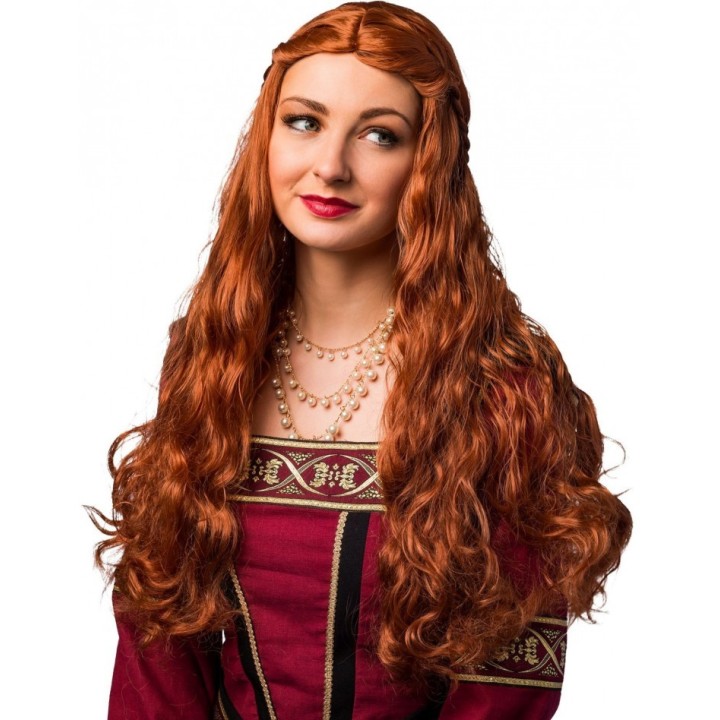 Parrucca dama biondo-rame