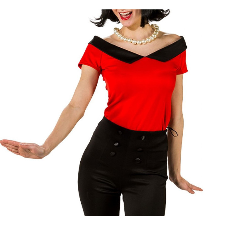 Camicetta Rock Anni ‘50 Donna