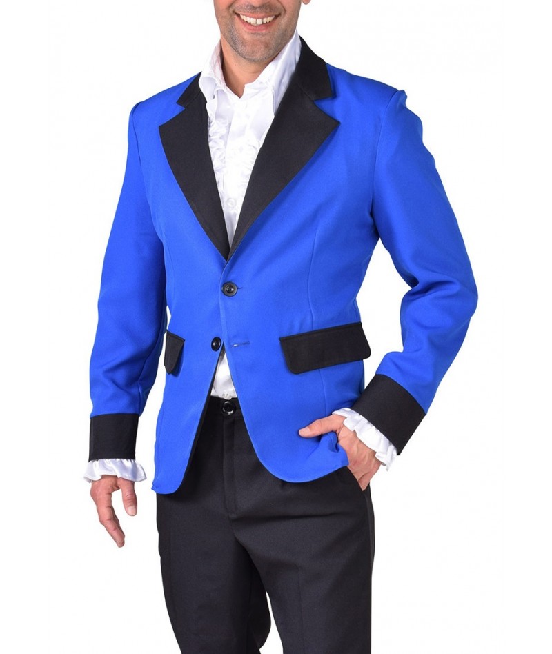 Giacca blu elettrico uomo best sale