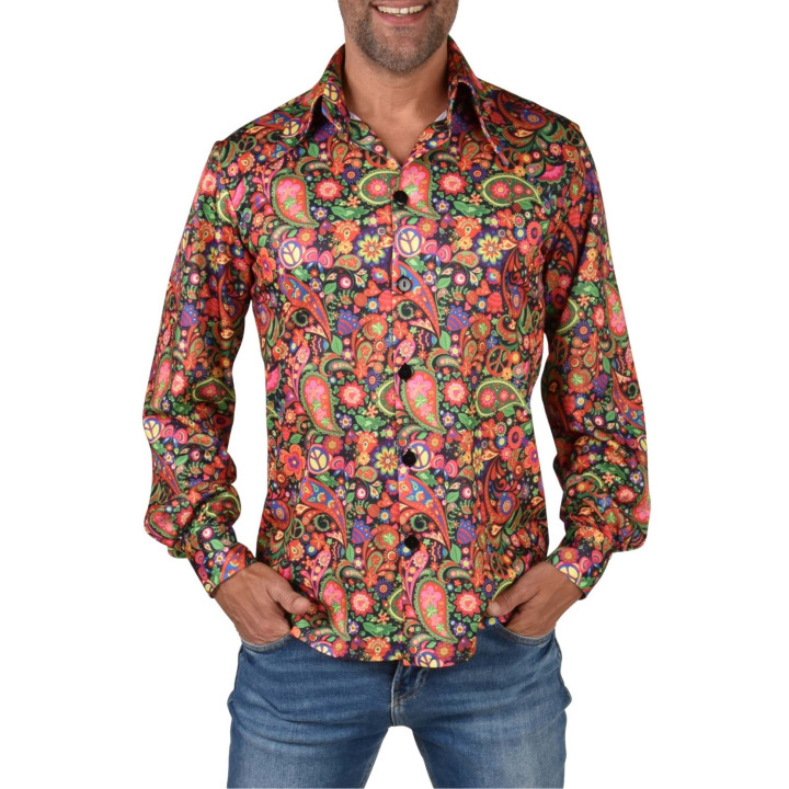 Camicia damaschi hippie
