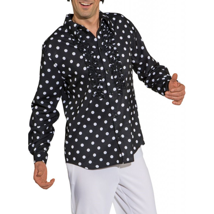 Camicia rock a pois