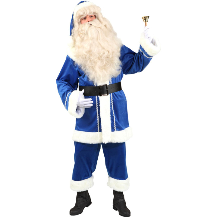 Babbo Natale blu tradizionale