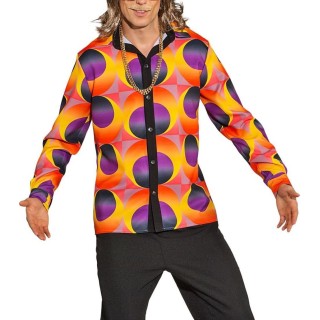 Camicia visual art orange