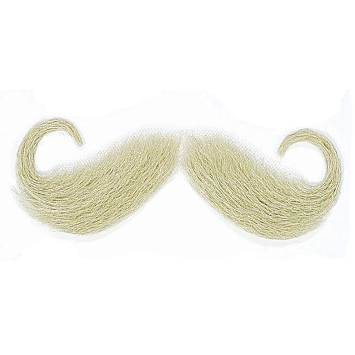 Baffi a manubrio '800 biondi