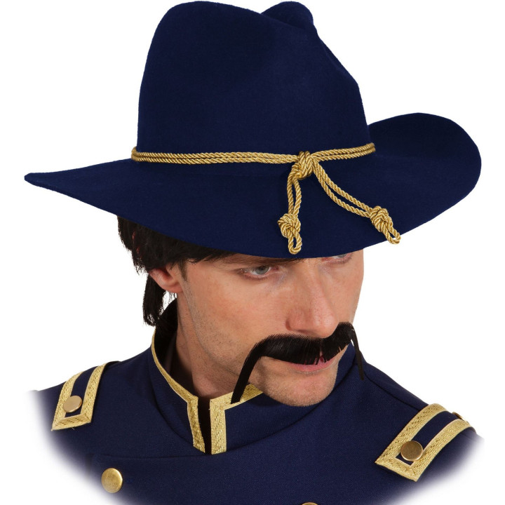 Cappello Generale Nordista in Lana Blu con Cordoncino Dorato – Rievocazione Storica USA