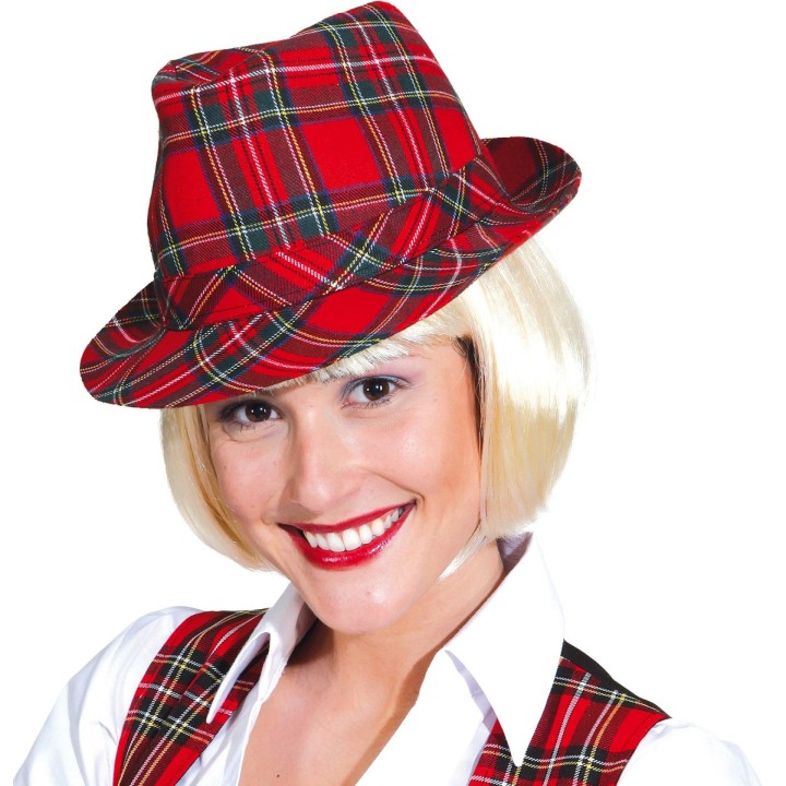 Cappello scozzese tartan
