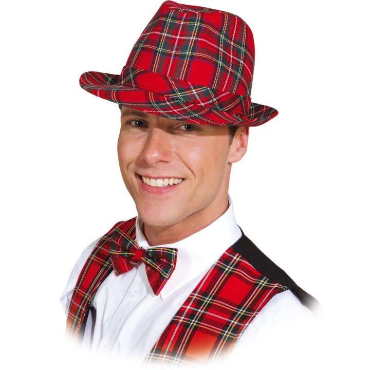 Cappello scozzese tartan