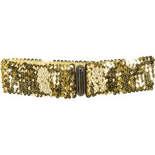 Cintura paillettes gold