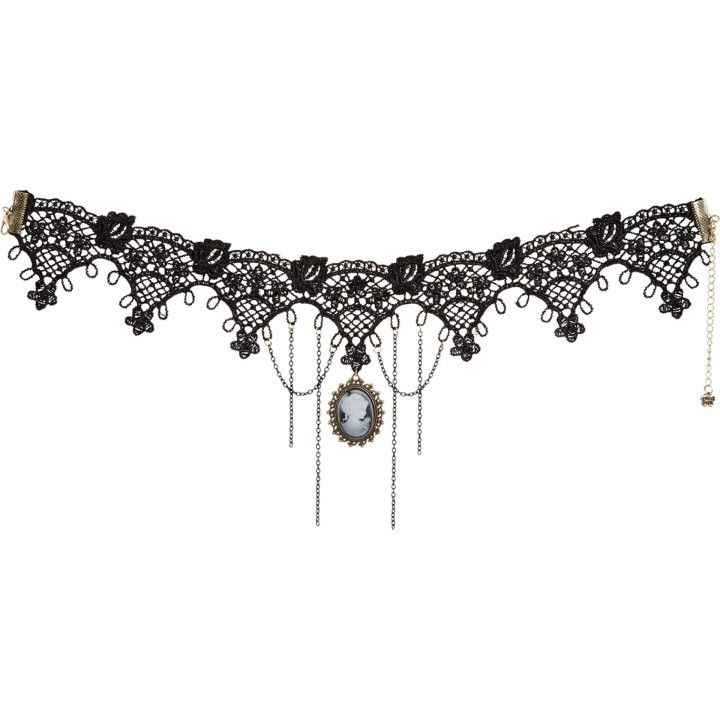 Collare barocco cammeo