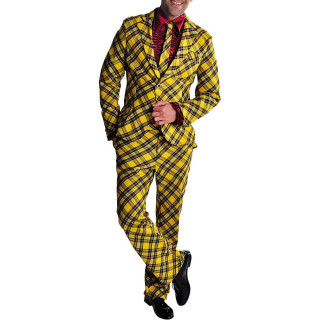 Completo Scozzese Giallo - Eleganza Originale per Performer