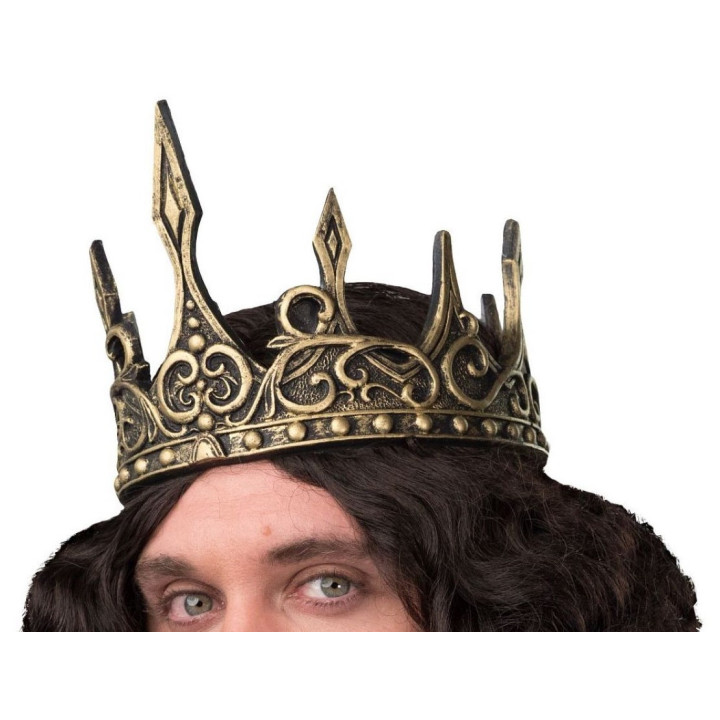 Corona da Re Medievale – Accessorio Regale per Cosplay e Rievocazioni