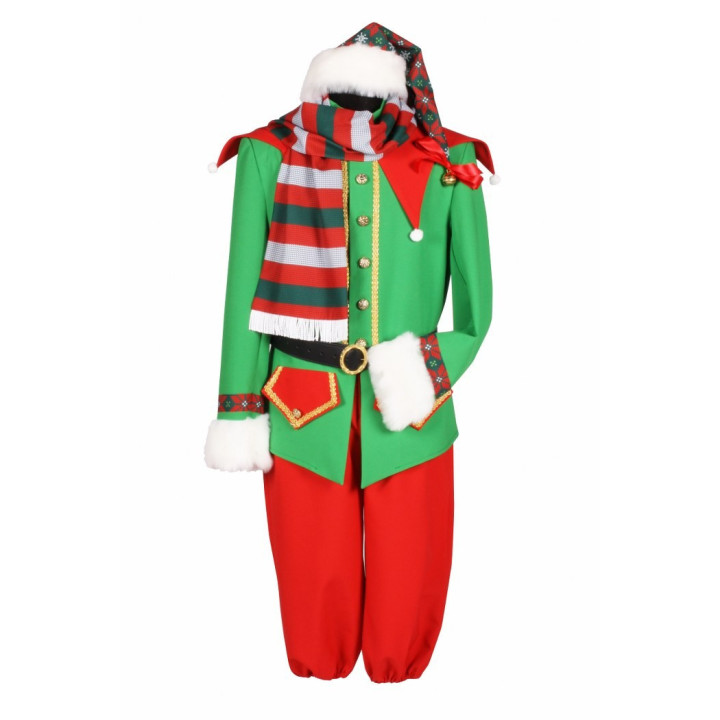 Costume Elfo abitante del polo nord