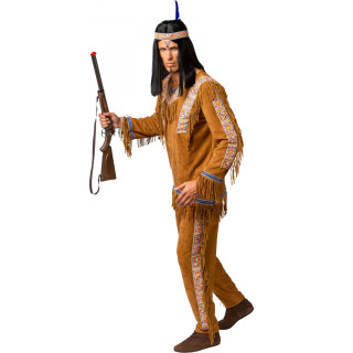 Costume indiano pelle rossa