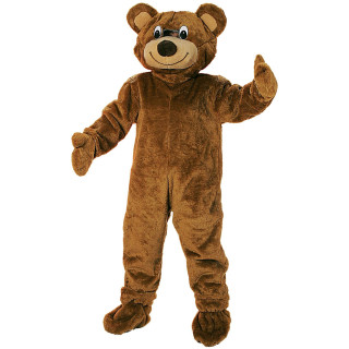 Costume Mascotte Bear - Tuta Integrale Unisize, Unisex