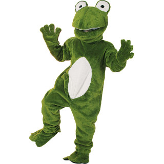 Costume Mascotte Frog - Tuta Integrale Unisex