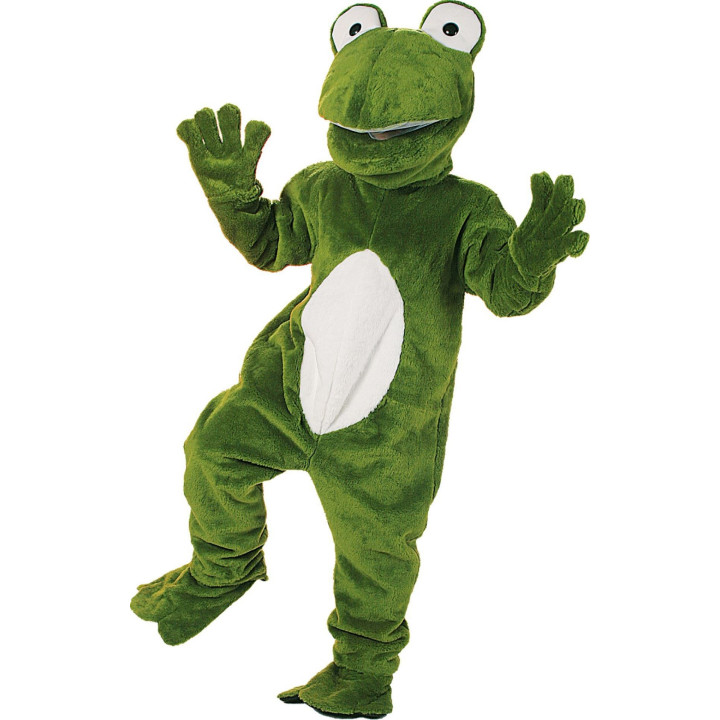 Costume Mascotte Frog - Tuta Integrale Unisex
