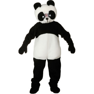 Costume Mascotte Panda - Tuta Integrale Unisize, Unisex