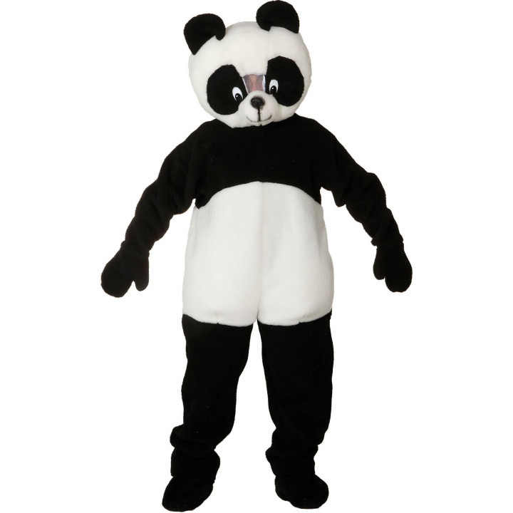 Costume Mascotte Panda - Tuta Integrale Unisize, Unisex