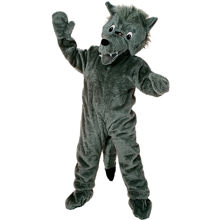 Costume Mascotte Wolf - Tuta Integrale Unisex