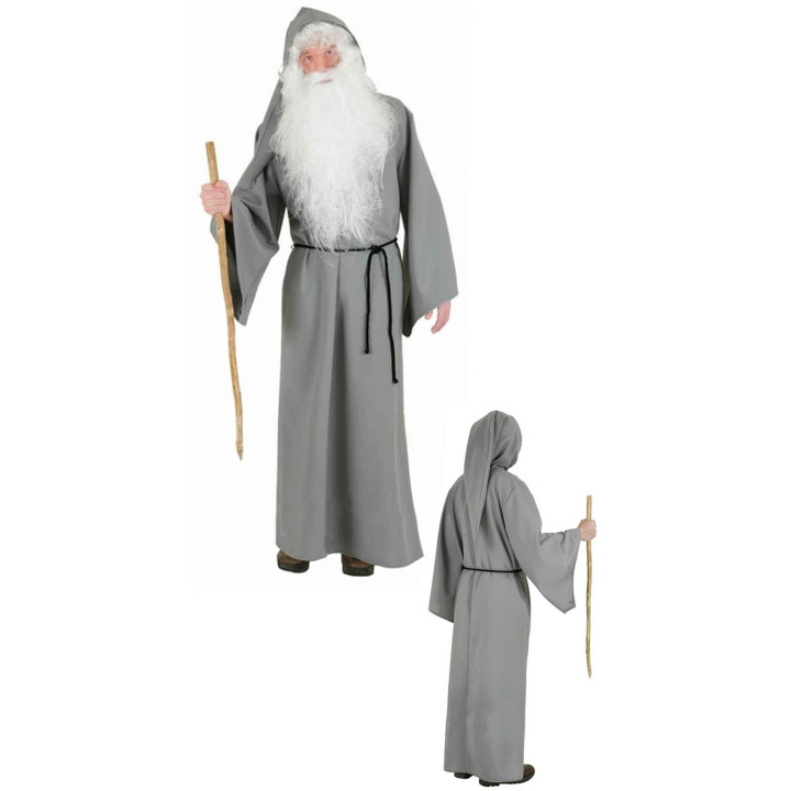 Costume Saggio Druido - Tunica Fantasy per Mago e Stregone