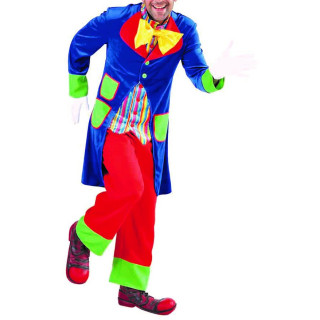 Costume Uomo Clown Lucky - Simpatico e Colorato