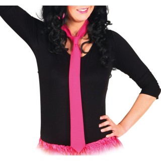 Cravatta pink fluo