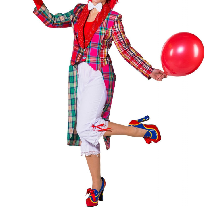 Frac Patchwork Donna – Eleganza Stravagante per lo Spettacolo e il Circo