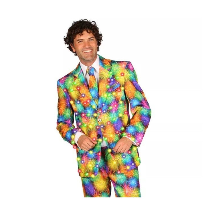 Giacca firework con led incorporati