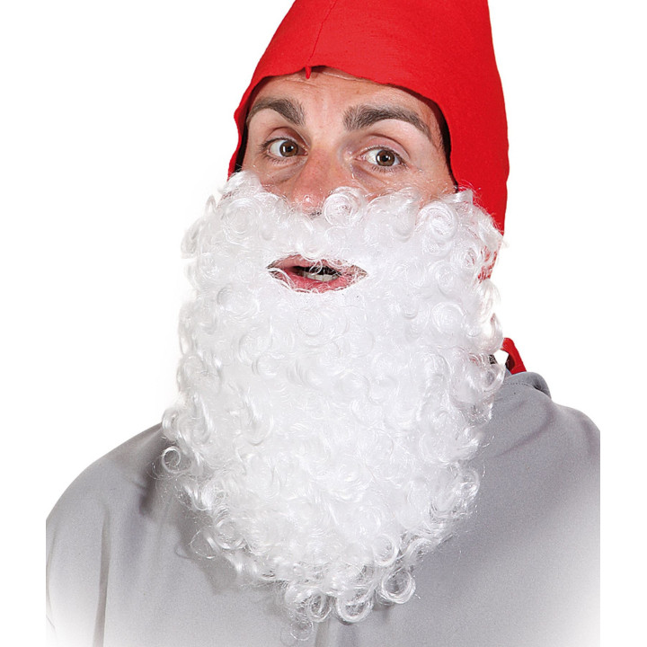 Barba elfo bianca naturale