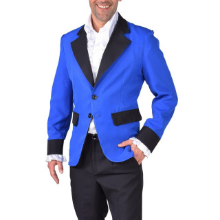 Giacca showman blu elettrico