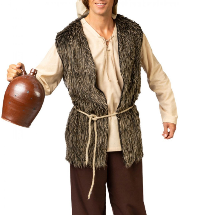 Giacca smanicata da pastore medievale