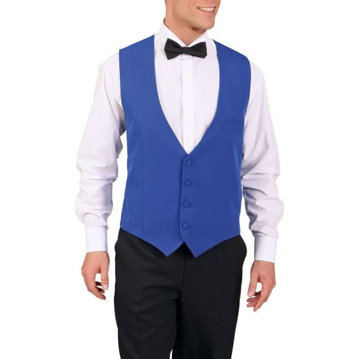 Gilet Classico Blu da Uomo – Eleganza per Eventi e Gala Notturni