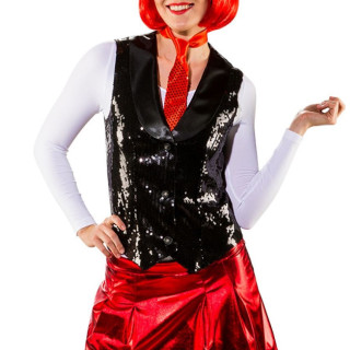 Gilet Paillettes Nero Donna – Eleganza e Brillantezza per Serate Esclusive
